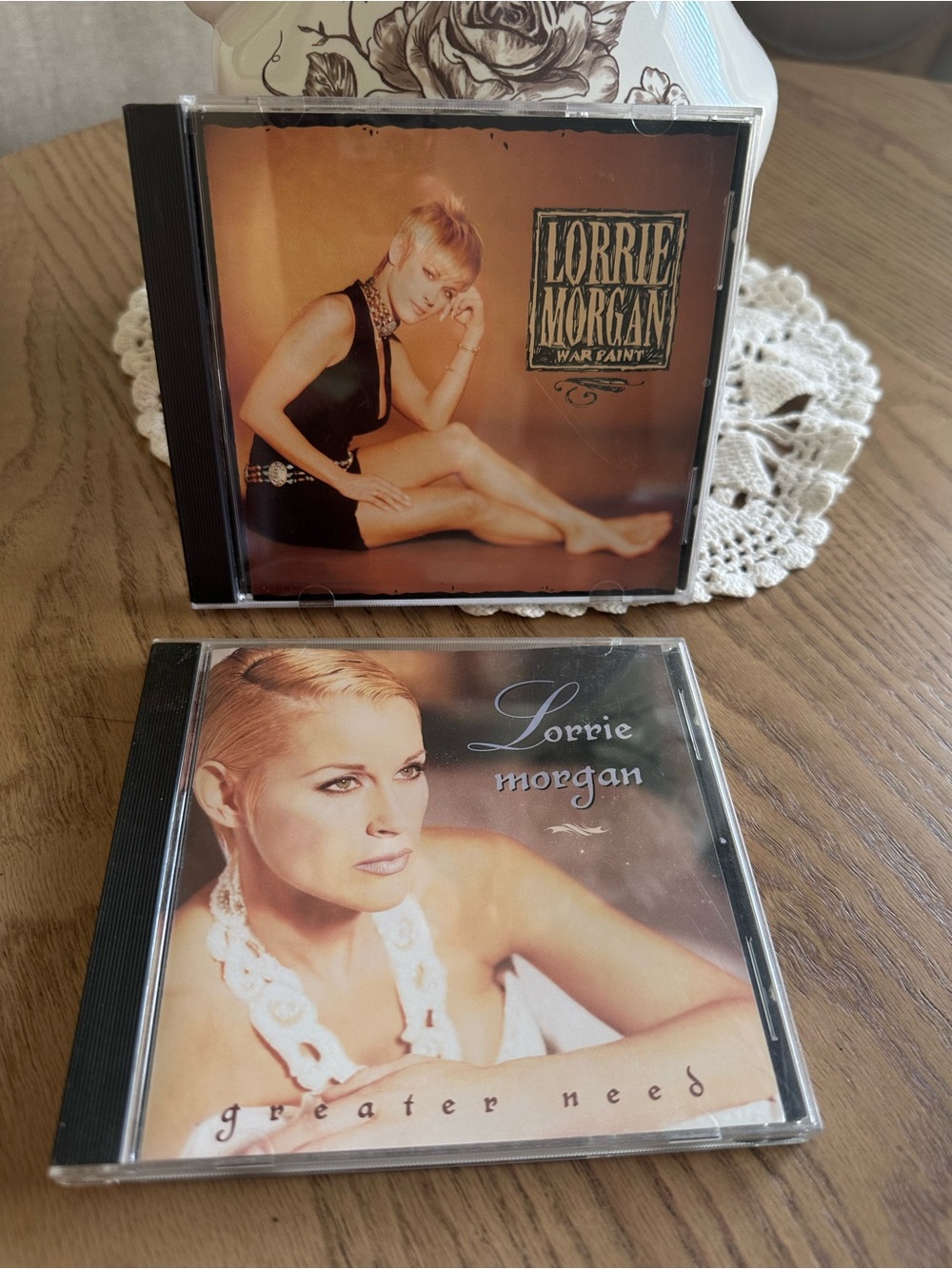 Lorrie Morgan CD Set — Warm Brown & Cream Covers